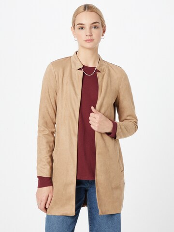 ONLY Between-Seasons Coat 'Soho' in Brown: front