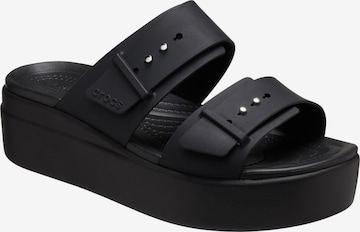 Crocs Sandale in Schwarz: Vorderseite