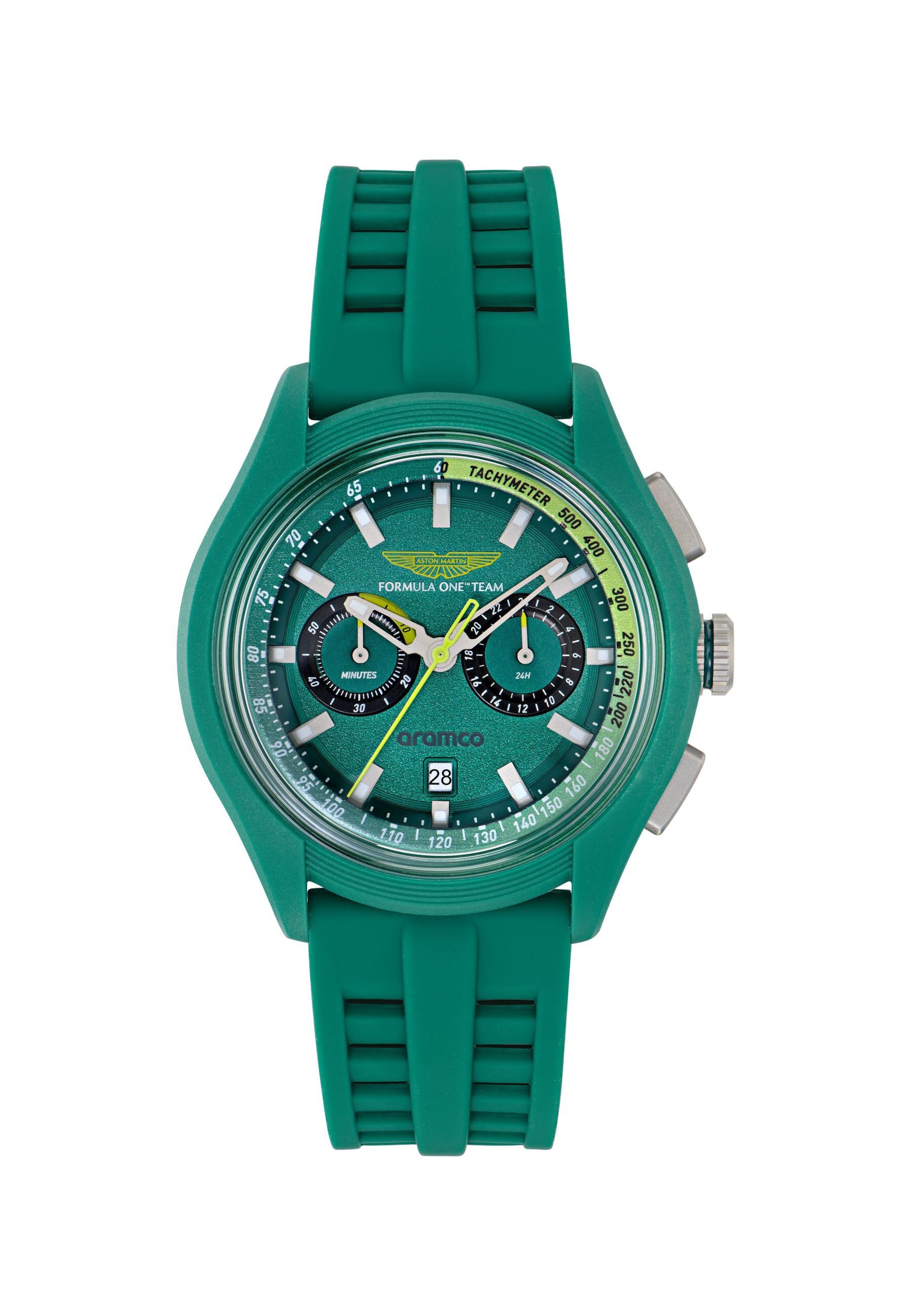 Aston Martin Analog watch ' BLC ' in Green: front