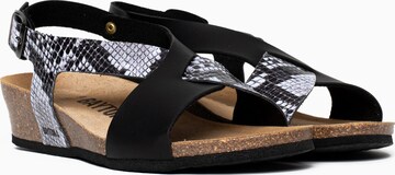 Bayton Sandal 'Salamanque' in Black