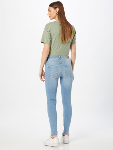 VERO MODA - Skinny Vaquero 'PEACH' en azul