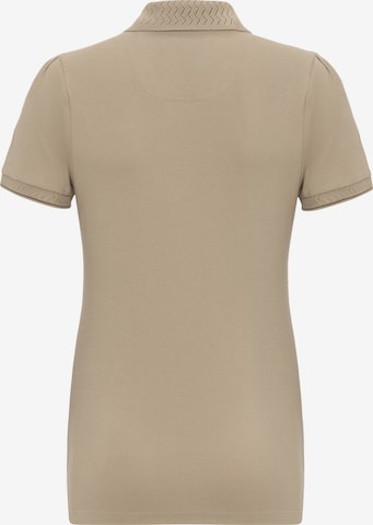 DENIM CULTURE T-shirt 'Blaga' i beige