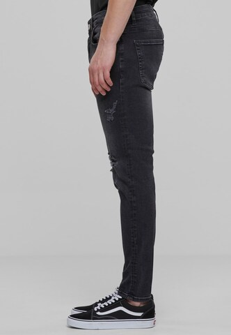 2Y Premium Tapered Jeans in Grijs