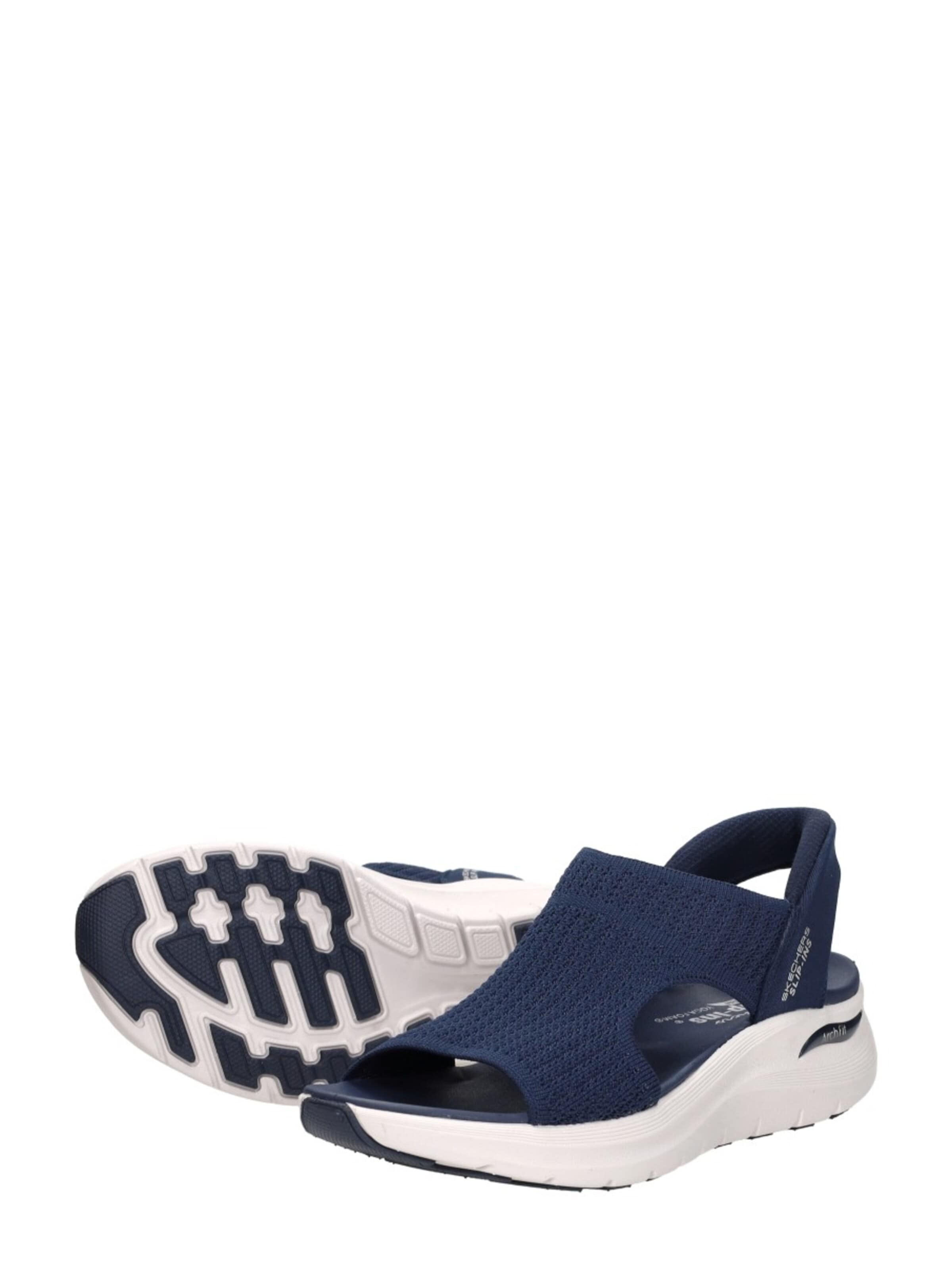 SKECHERS Sandaal 'Slip-Ins: Arch Fit 2.0 Sandal' in Blauw