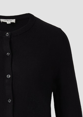 Cardigan s.Oliver en noir