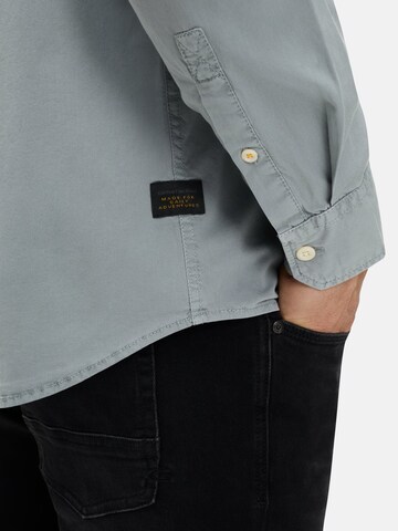 CAMEL ACTIVE Regular fit Button Up Shirt in Blue