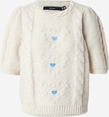 VERO MODA Пуловер в бежово: отпред