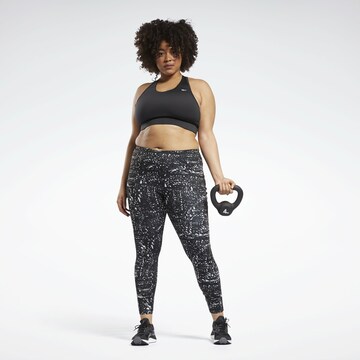 Reebok Bustier Sport-BH 'Essentials' in Schwarz