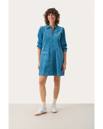 Part Two Jurk 'Eyvor' in Blauw