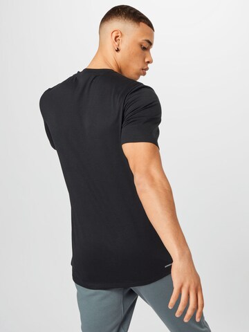 ADIDAS SPORTSWEAR Funkcionalna majica 'Aeroready Designed To Move' | črna barva