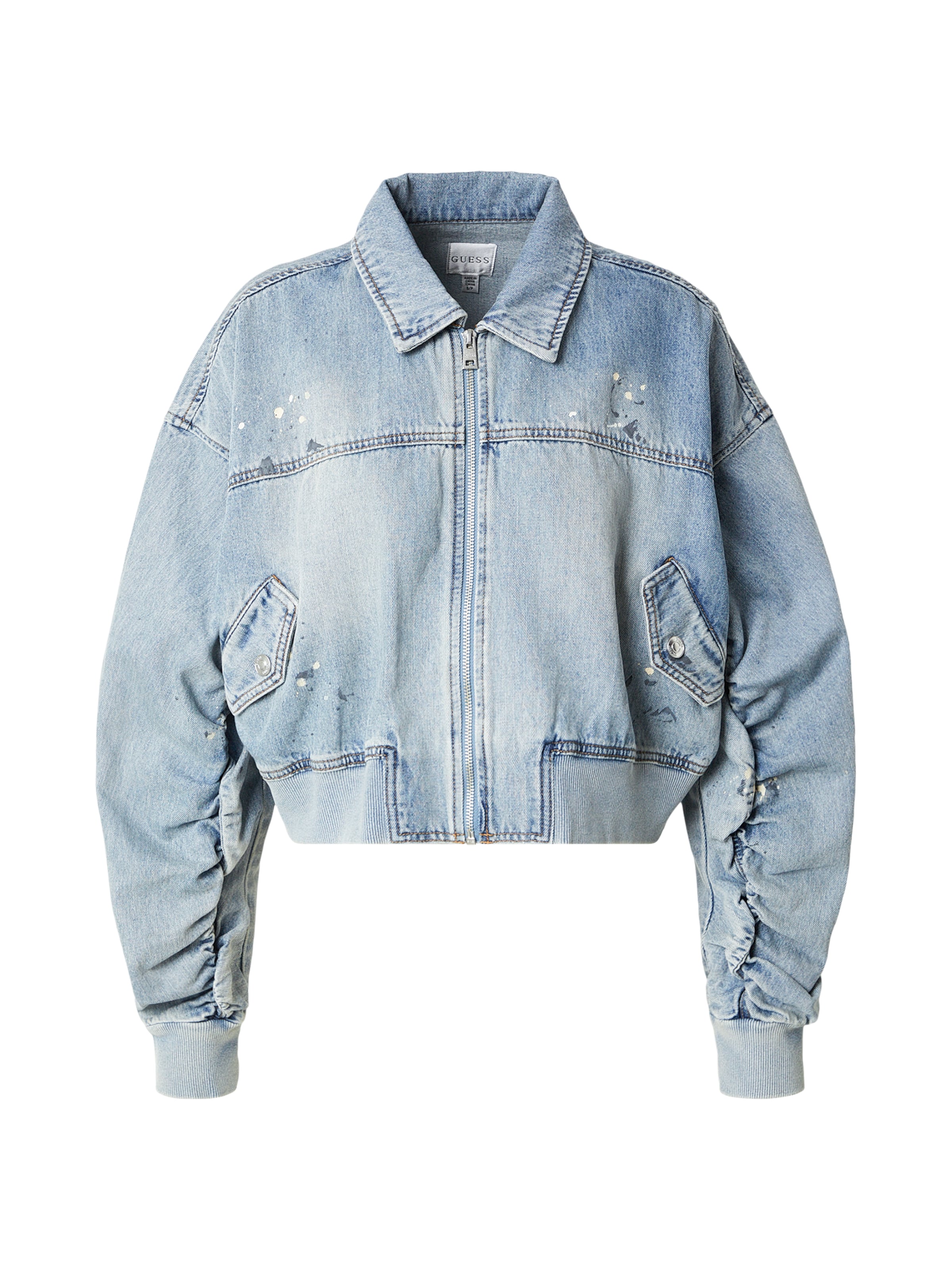 GUESS - Chaqueta de entretiempo 'ANNA' en azul: frente