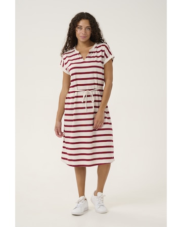Robe 'Ova' Cream en rouge