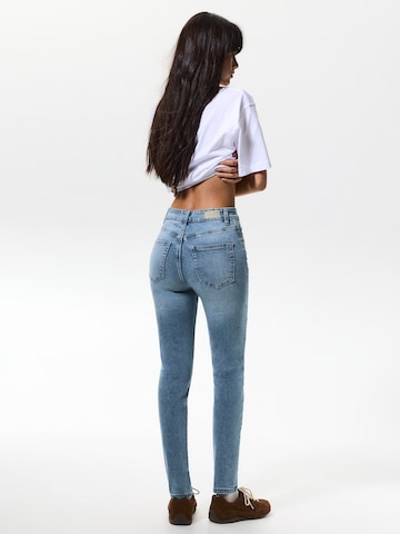 Pull&BearSkinny Traperice - plava boja