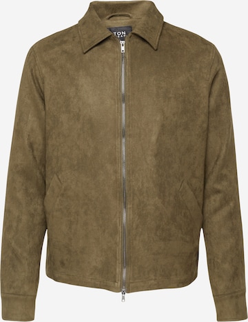 BURTON MENSWEAR LONDONPrijelazna jakna 'Harrington' - zelena boja: prednji dio