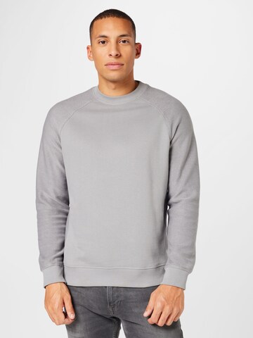 TOM TAILOR DENIM Sweatshirt in Grey: front