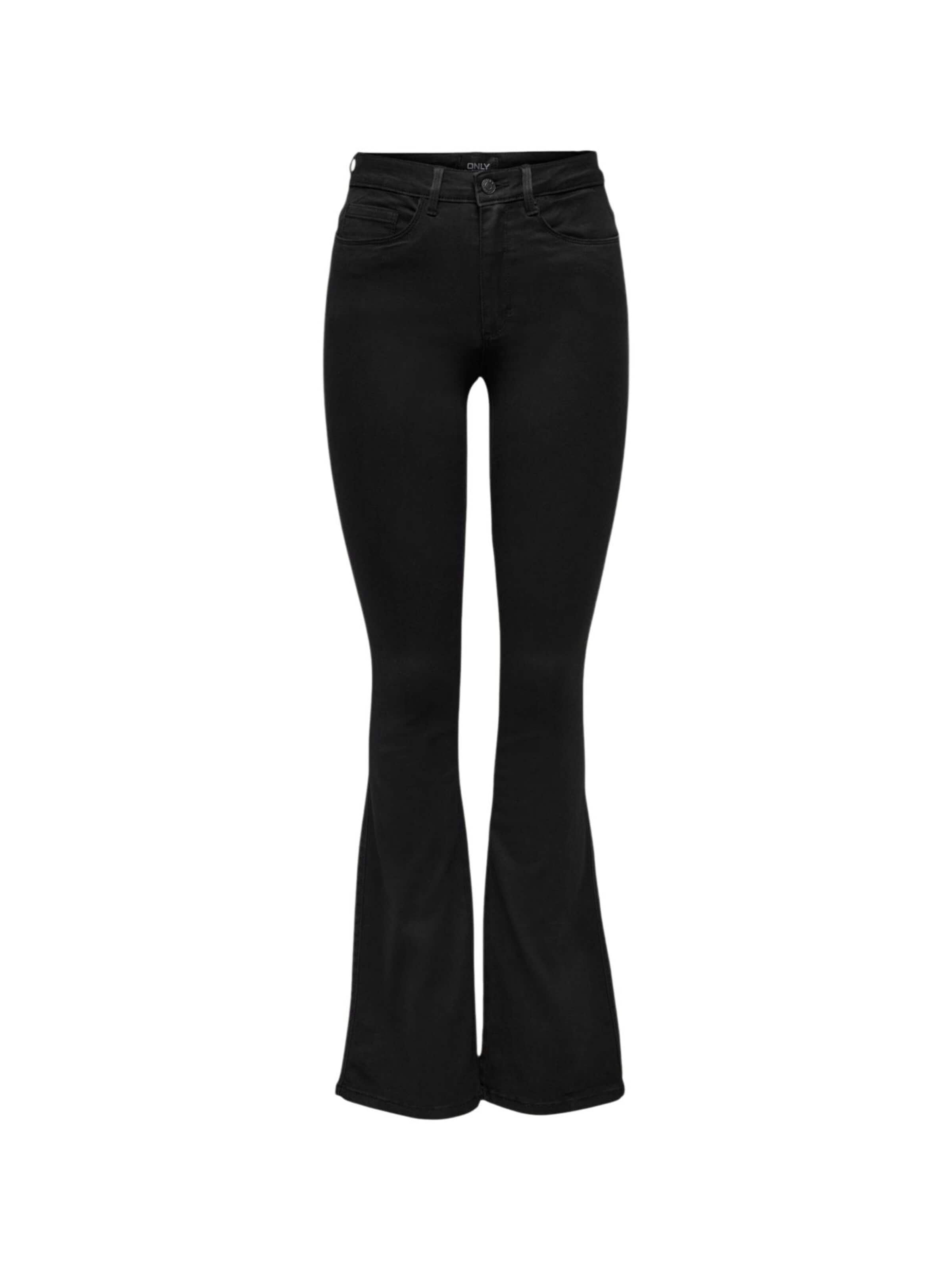 Bootcut Jeans 'ROYAL LIFE' di ONLY in nero: frontale