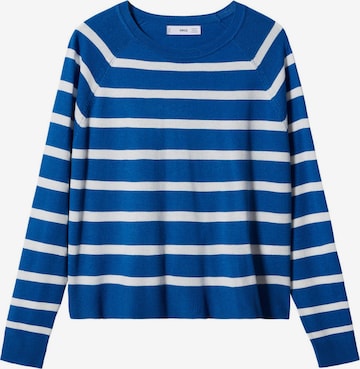 Pull-over 'LUCCA' MANGO en bleu : devant