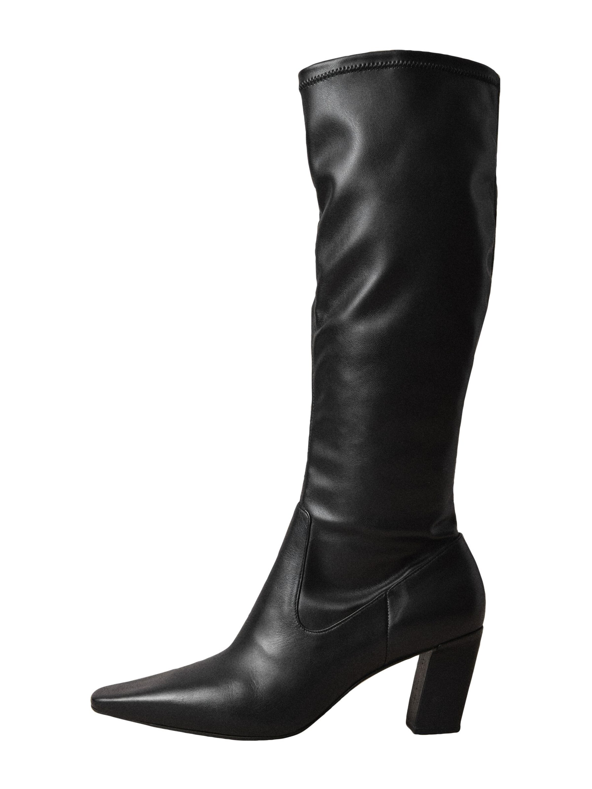 Next Stiefel in Schwarz: Vorderseite