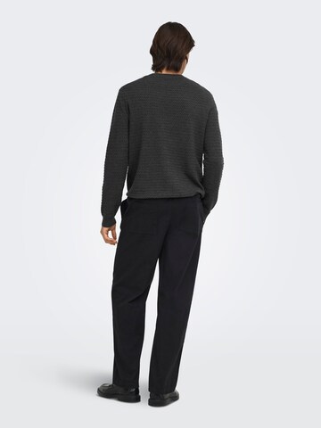 Pullover 'ONSLoui' di Only & Sons in grigio