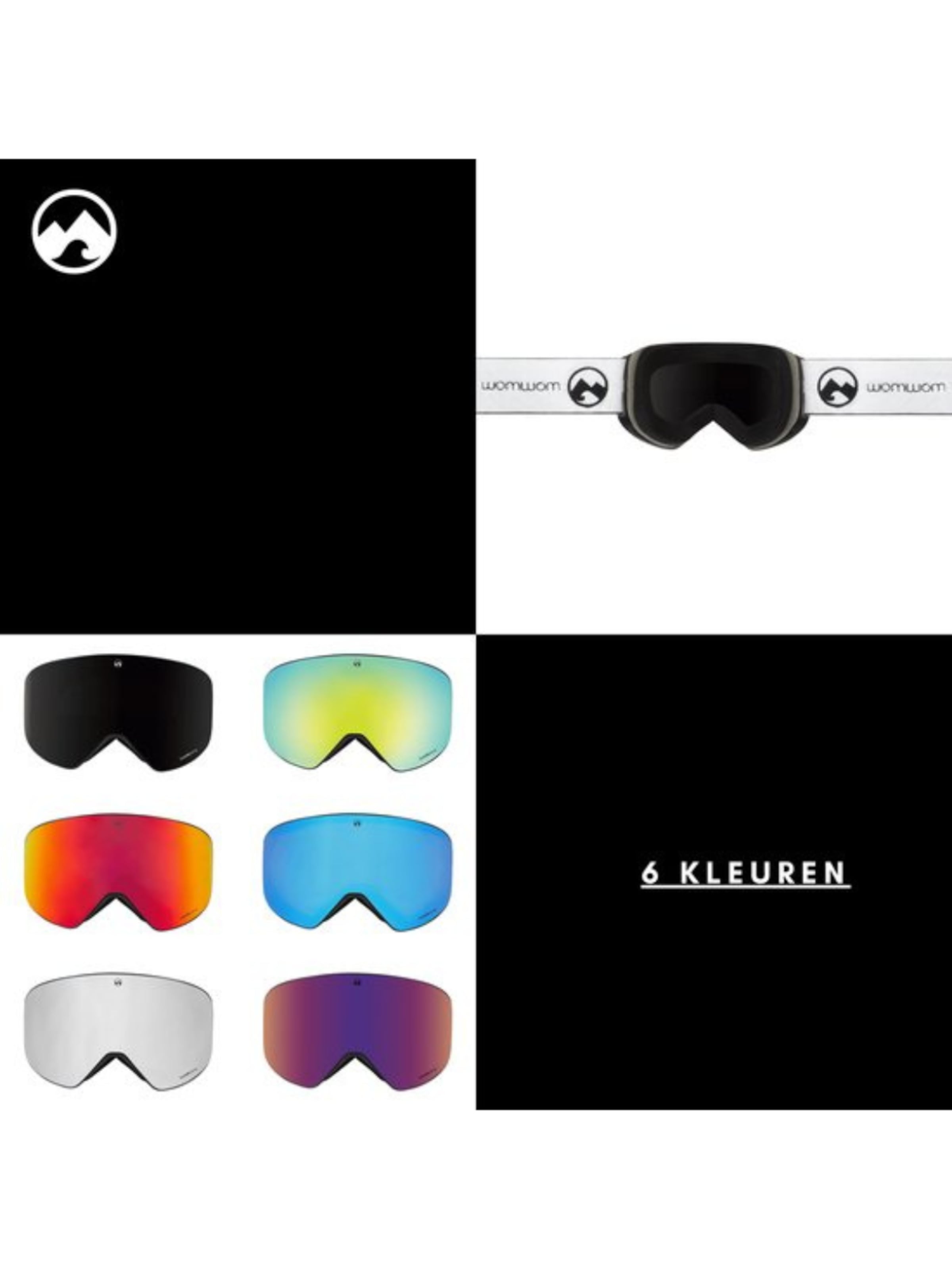 Mowmow - Gafas deportivas en negro
