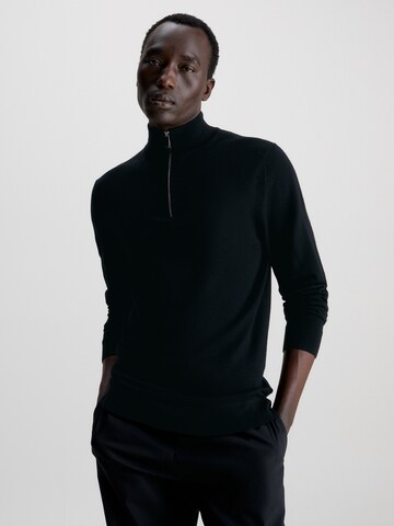 Calvin Klein Sweter w kolorze czarny: przód