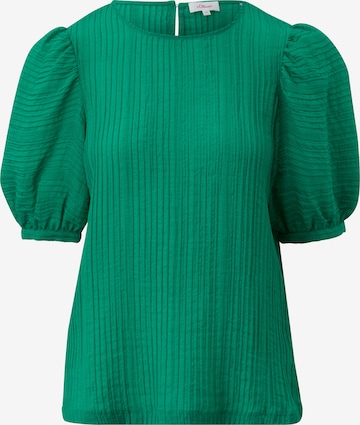 Camicia da donna di s.Oliver in verde: frontale