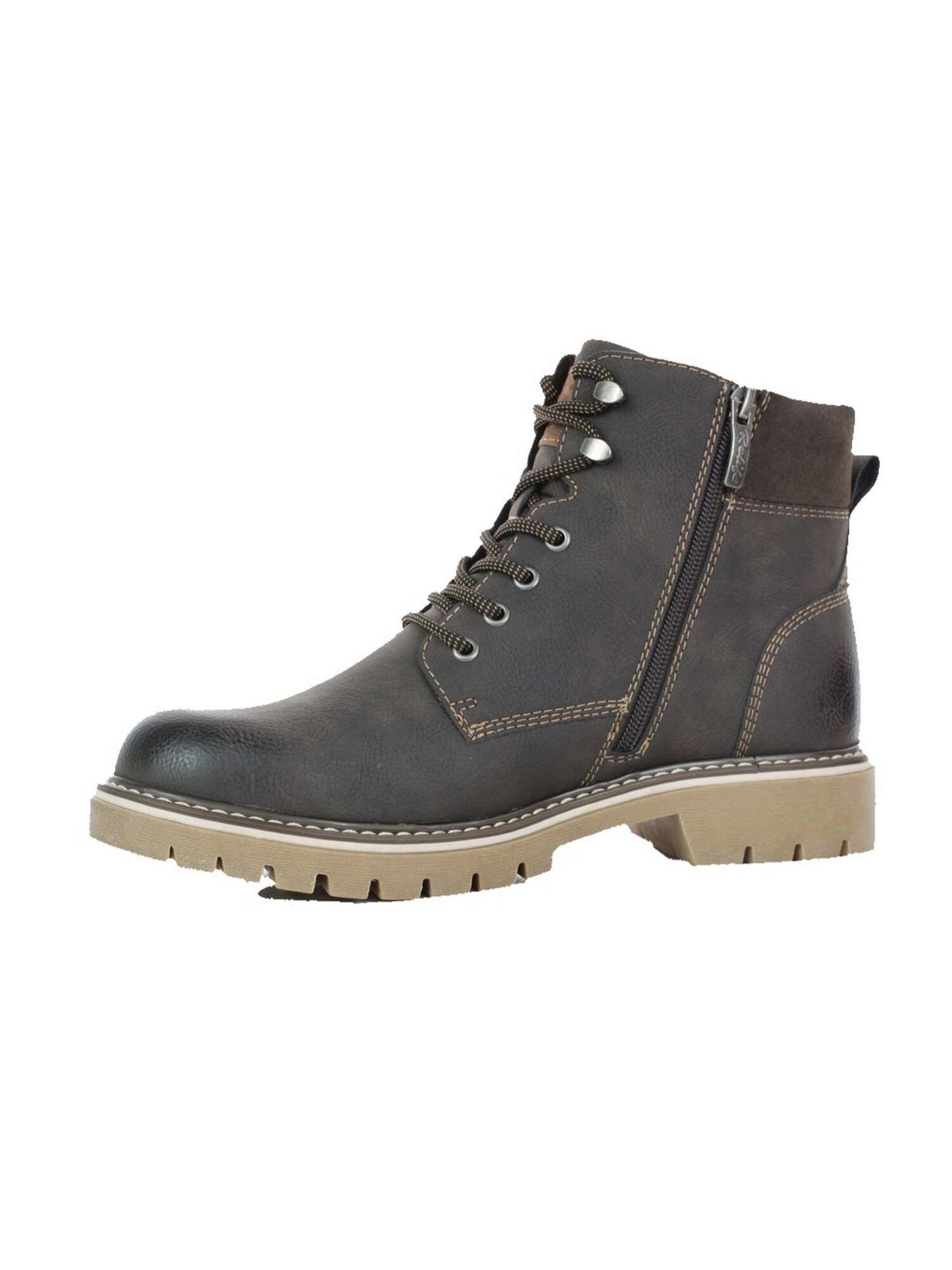Relife Lace-up boot in Brown: front