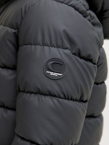 Jack & Jones Junior Winterjas in Zwart