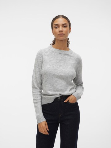 VERO MODA Pullover 'Filuca' in Grau: Vorderseite