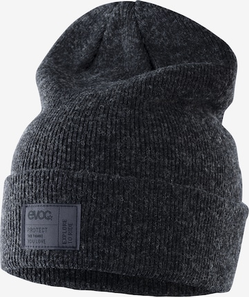 EVOC Mütze 'LOGO' in Schwarz: Vorderseite