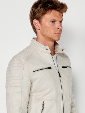 KOROSHI Between-Season Jacket in Grey