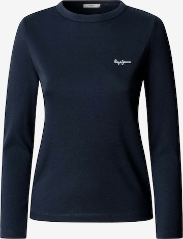 Pepe Jeans - Camisa 'Betina' em azul: frente