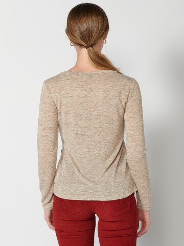 Maglietta di KOROSHI in beige