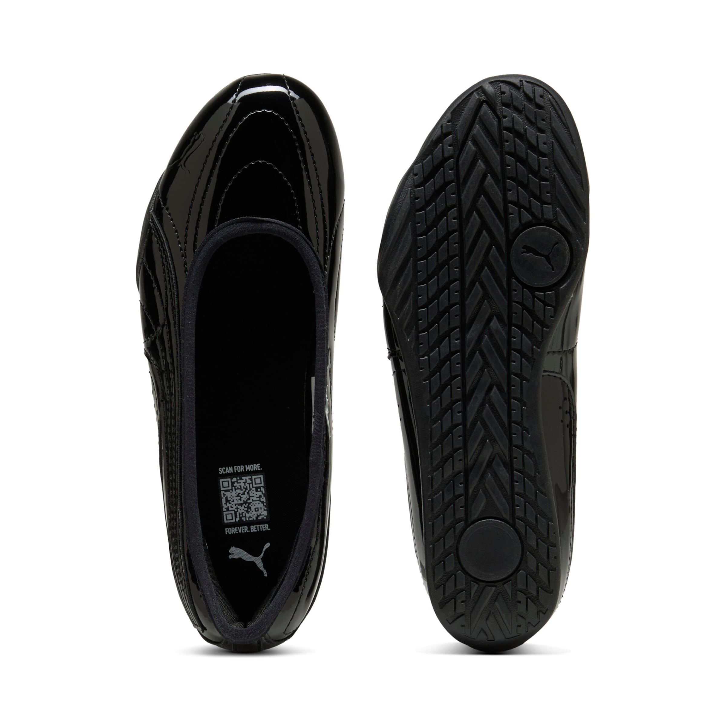 PUMA Ballerina in Schwarz
