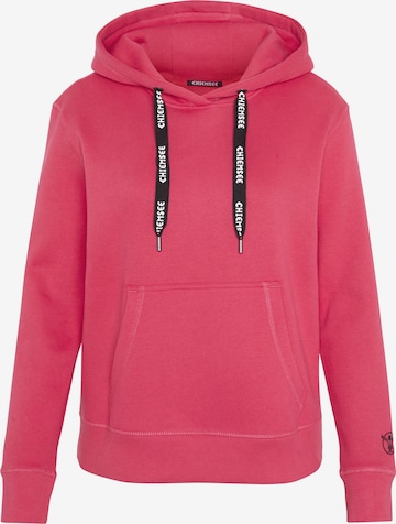 CHIEMSEE Sweatshirt in Pink: front