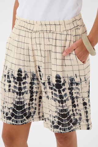 Loosefit Pantalon 'Chelita' CULTURE en beige