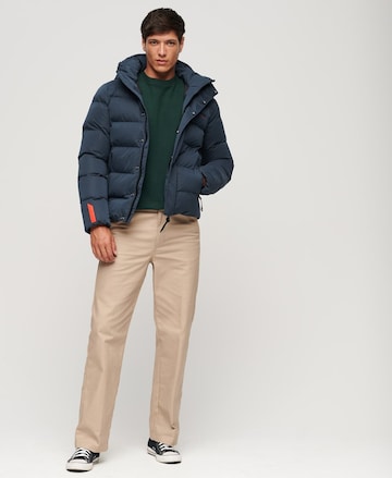 Superdry Winter Jacket in Blue