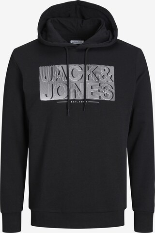 Jack & Jones Plus Sweatshirt in Black: front