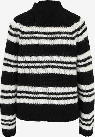 Pieces Tall Sweter w kolorze czarny