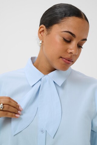 KAFFE CURVE Shirt in Blauw