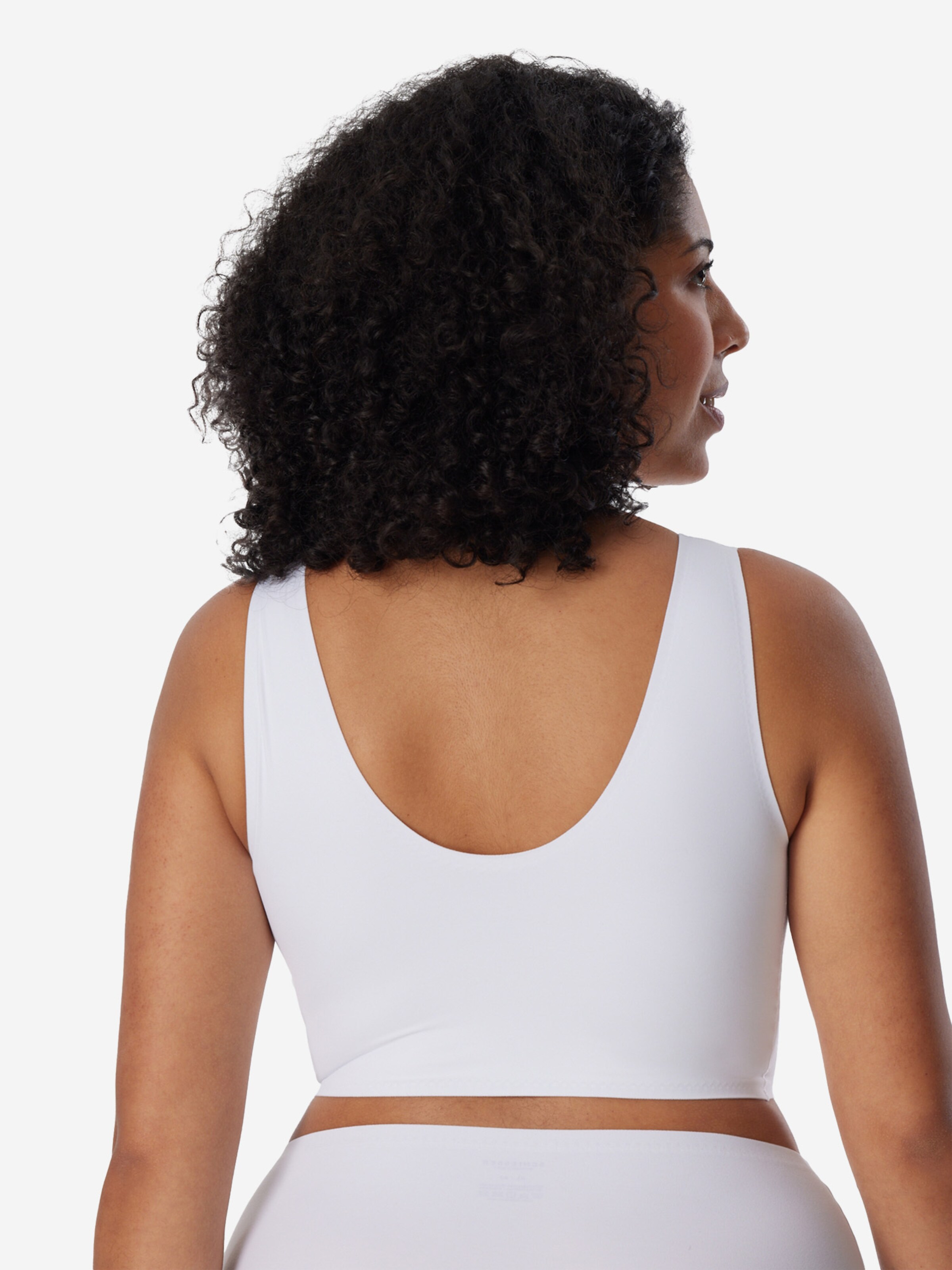 SCHIESSER Regular Bra ' Padded - Invisible Soft ' in White