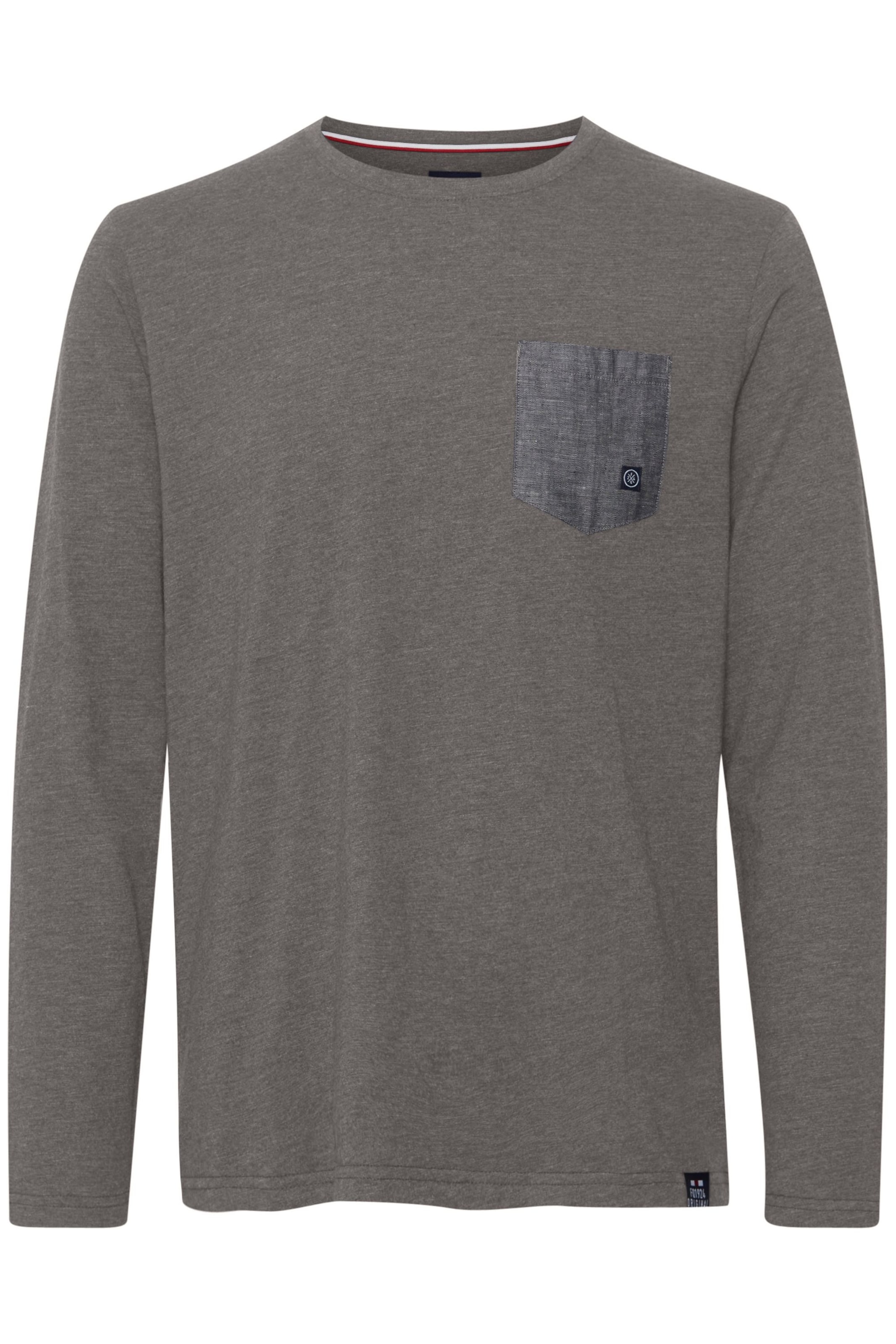 FQ1924 Shirt 'Danfo' in Grau: Vorderseite