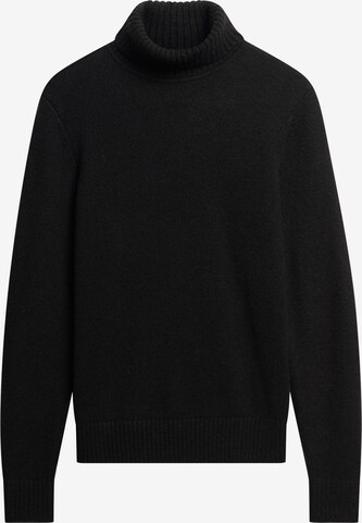 Superdry Sweater in Black: front