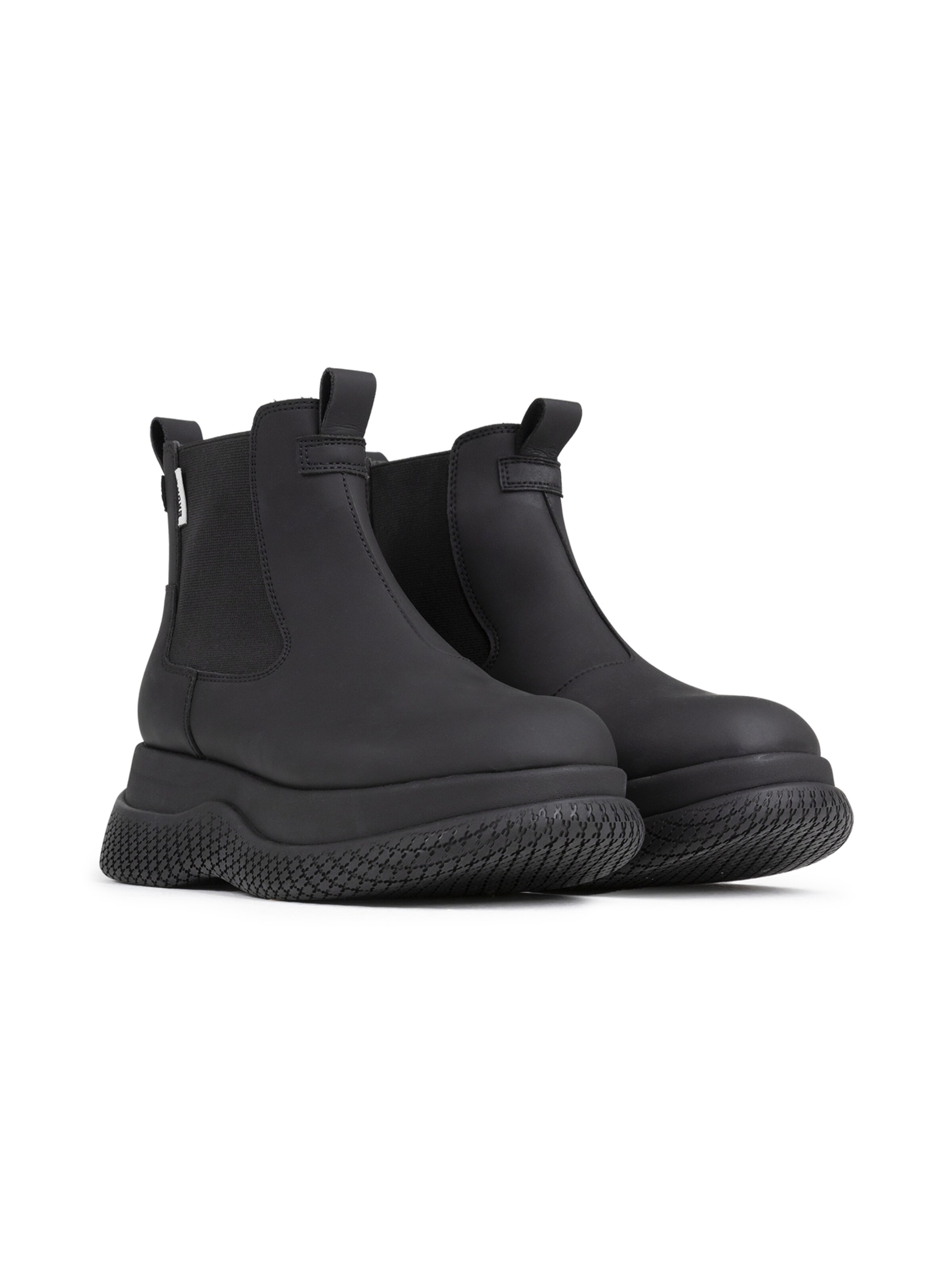 Boots chelsea 'Bru-Te' di BRONX in nero
