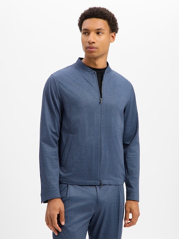 BENVENUTO Between-Season Jacket 'Leo' in Blue: front