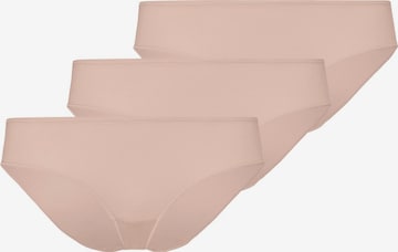 Hanro Slip 'Ultralight' in Beige: Vorderseite