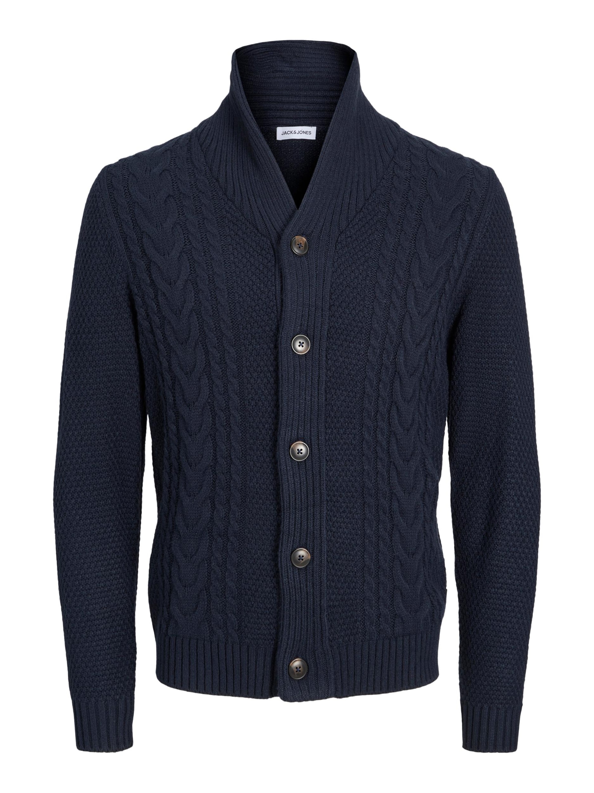 JACK & JONES Knit cardigan 'Craig' in XS in Night blue, Item view