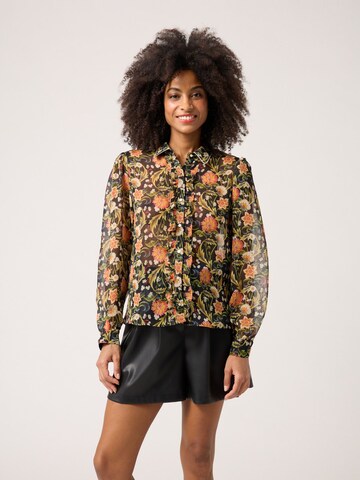 NAF NAF Blouse 'Girl' in Mixed colors: front