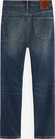 SCOTCH & SODA Normalny krój Jeansy 'The Drop regular tapered jeans' w kolorze niebieski