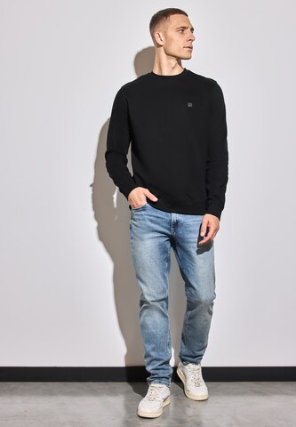 Street One MEN Sweatshirt in Black